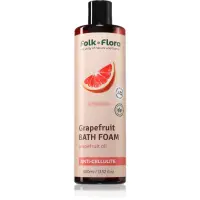 Folk & Flora Grapefruit spuma de baie 400 ml