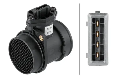 Debitmetru aer (4 pini, modul) potrivit AUDI A3, A4 B5, A6 C5; SEAT ALHAMBRA; SKODA OCTAVIA I; VW BORA, BORA I, GOLF IV, PASSAT B5, SHARAN 1.8 01.95-12.10