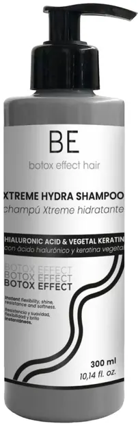 Be Xtreme Șampon laminat cu efect botox, 300 ml