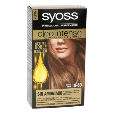 Vopsea permanentă, Syoss, Olio Intense, blond fără amoniac