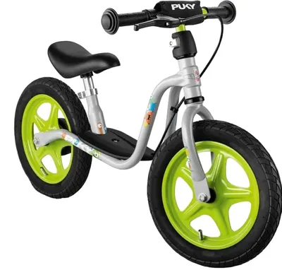 Echilibrul Puky - LR 1L BR, cu o frână , gri