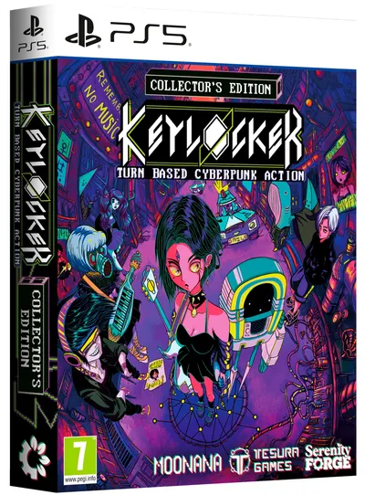 Keylocker:Turn Based Cyberpunk Action - Collector's Edition (PS5)