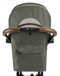 Carucior sport pentru copii KikkaBoo Joy Army green,Cadru din aluminiu,Sistem automat de pliere One Touch,Roti pivotante cu suspensii,Spatar si suport picioare reglabile,Capotina,recomandat de la nastere pana la 22kg