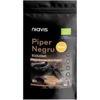 Piper negru macinat ecologic, 50g, Niavis