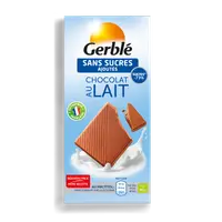 Ciocolata hipoglucidica cu lapte, 80g, Gerble Expert Dietetic