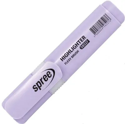 Marker text Spree Flexy Brush - Pastel, violet