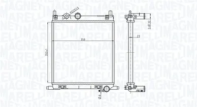 Radiator motor (Manual) potrivit SEAT MII; SKODA CITIGO, E-CITIGO; VW LOAD UP, UP! 1.0 1.0CNG Electric