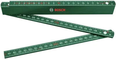Metru pliabil Bosch - 2 m, fibră de sticlă
