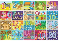 Puzzle din lemn pentru podea Bigjigs - 20 piese