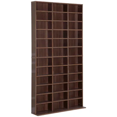 Biblioteca perete pentru camera,birou ,Sarcina 50kg,195x102x23.5cm,maro HOMCOM | Aosom Romania