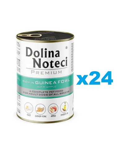 DOLINA NOTECI Premium 24x400 g bibilică cu măr hrană câini