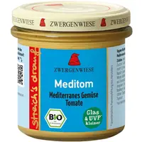 Crema Tartinabila cu Legume Mediteraneene si Rosii fara Gluten Ecologica/Bio 135g