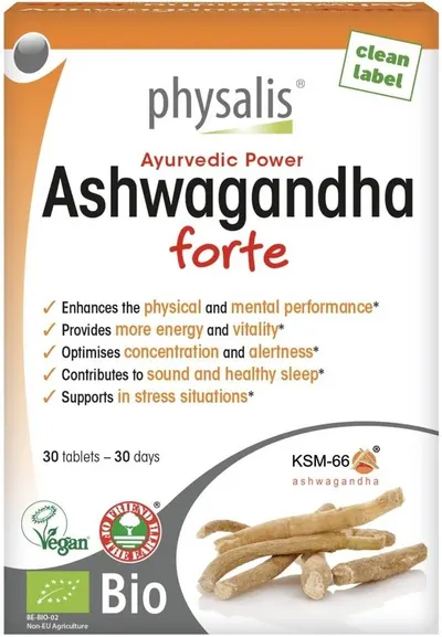 Așvaganda, 30 tablete, Physalis