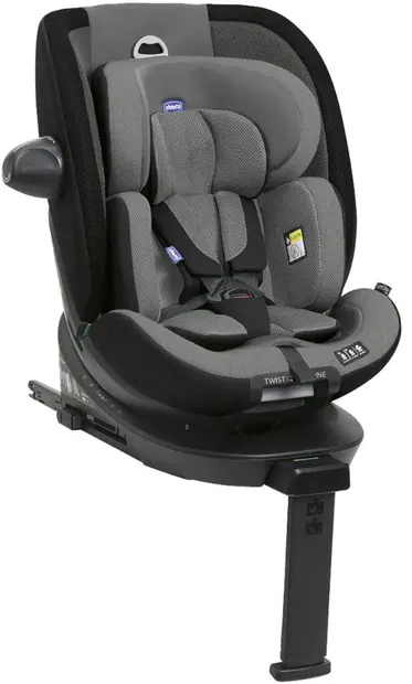 Scaun auto Chicco - EverOne, 360°, с IsoFix, i-Size, 40-150 cm, Grey/Black