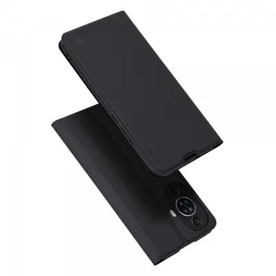 Husa pentru Huawei nova 12s / nova 11, Techsuit, Magskin Book, Neagra