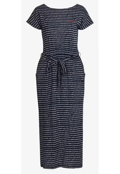 Rochie casual cu cordon in talie