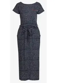 Rochie casual cu cordon in talie