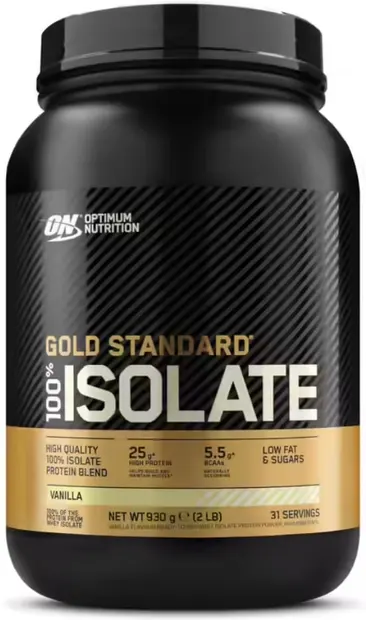 Gold Standard 100% Isolate, vanilie, 930 g, Optimum Nutrition