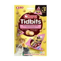 Churu Cat Tidbits Recompense pentru Pisici cu Ton si Somon 3 Buc