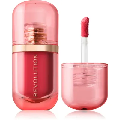 Revolution Superdewy Blush Burst fard de obraz lichid culoare Watermelon Pop Coral 4.2 ml