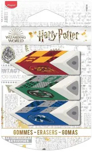 Set de radiere Maped - Harry Potter, 3 buc.