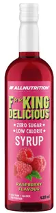 AllNutrition Fitking Delicious Syrup Zero, zmeură, 420 ml
