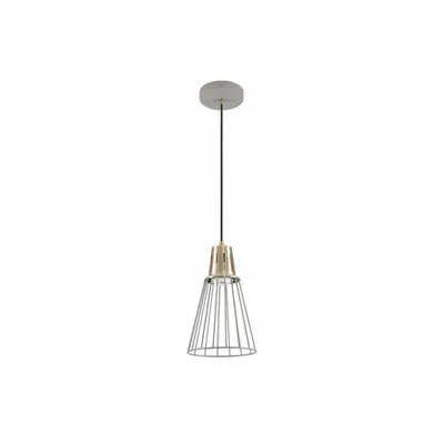 Lampa tavan - Ceiling fixture KALIOPE,8143,AC220-240V,50/60Hz,1*E27,max.40W,IP20, Diameter 18cm, single, grey/gold