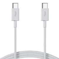 Cablu Date si Incarcare USB-C - USB-C Allity. AUC-03, 100W, 2m, Alb