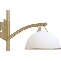 Aplica Ruxandra Arg Satinat+Alb 1xE27 60W