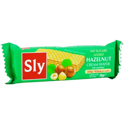 Napolitane cu Crema de Alune de Padure fara Zahar 20g