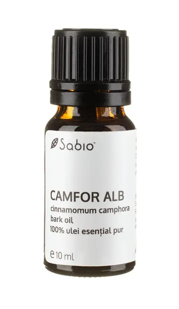 Ulei esential de comfort alb (cinnamomum camphora), 10ml, Sabio