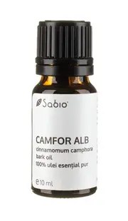 Ulei esential de comfort alb (cinnamomum camphora), 10ml, Sabio