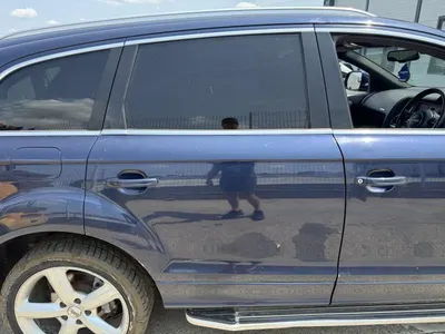 Portiera usa spate dreapta culoare albastra - lz5e Audi Q7 facelift (2010-2015) [4L]