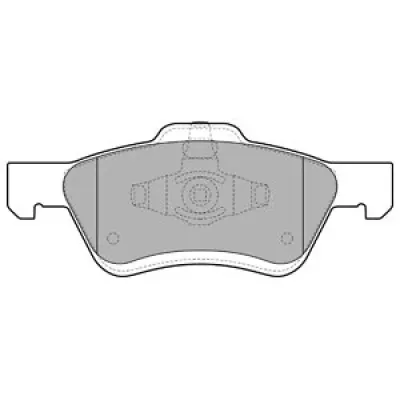 Set placute frana, frana disc DELPHI LP2161