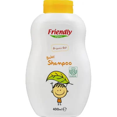 Sampon pentru bebelusi cu ovaz organic Friendly Organic - 400 ml