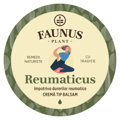 Unguent pentru dureri reumatice Reumaticus, 100ml, Faunus Plant