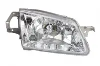 Far fata Dreapta (H4 W5W, electric, cu motor, culoare insert: cromat) potrivit MAZDA 323 F VI, 323 S VI