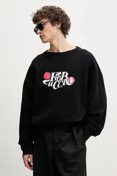 Fiorucci hanorac de bumbac Curly Lollipop Logo Relaxed Fit Sweatshirt