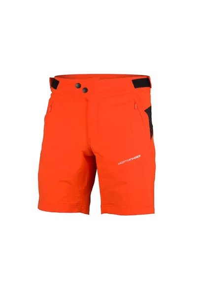 Men's bike shorts LOKE - Portocaliu