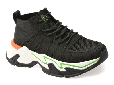 Pantofi sport GRYXX negri, 351208, din material textil