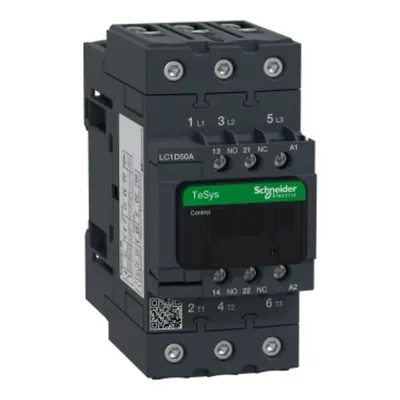 Contactor TeSys D - 3P(3 NO) - c.a.-3 - <= 440 V 50 A - 100 V c.a. bobina 50/60 Hz
