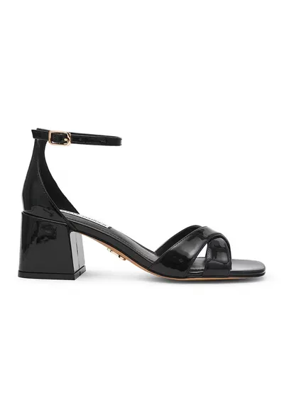 Sandale de piele ecologica Fergie - Negru