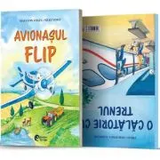 Avionasul Flip. O calatorie cu trenul