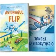 Avionasul Flip. O calatorie cu trenul