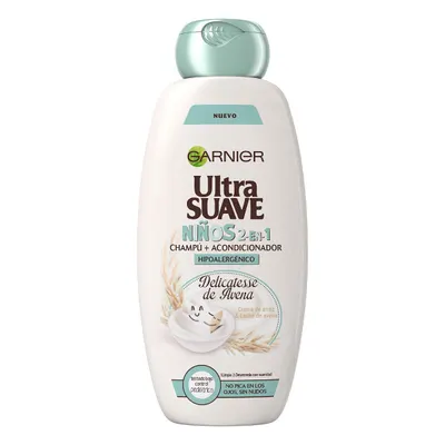 Șampon și Balsam, Garnier, Ultra Suave, copii, 400ml