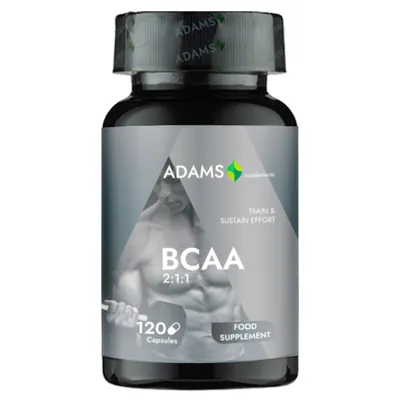 BCAA 2:1:1 2000mg, 120 capsule, Adams Vision
