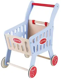 Carucior pentru cumparaturi Lelin - Albastru