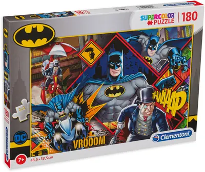 Puzzle Clementoni din 180 de piese - DC Batman