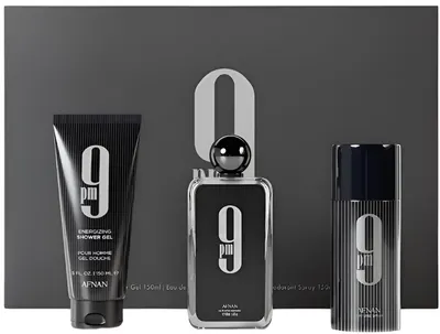 Afnan Perfumes Kit 9 Pm, 3 piese