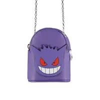 Geantă micro, crossbody, Pokémon Gengar, design 3D, lanț metalic, 13x10x6 cm, brand Difuzed